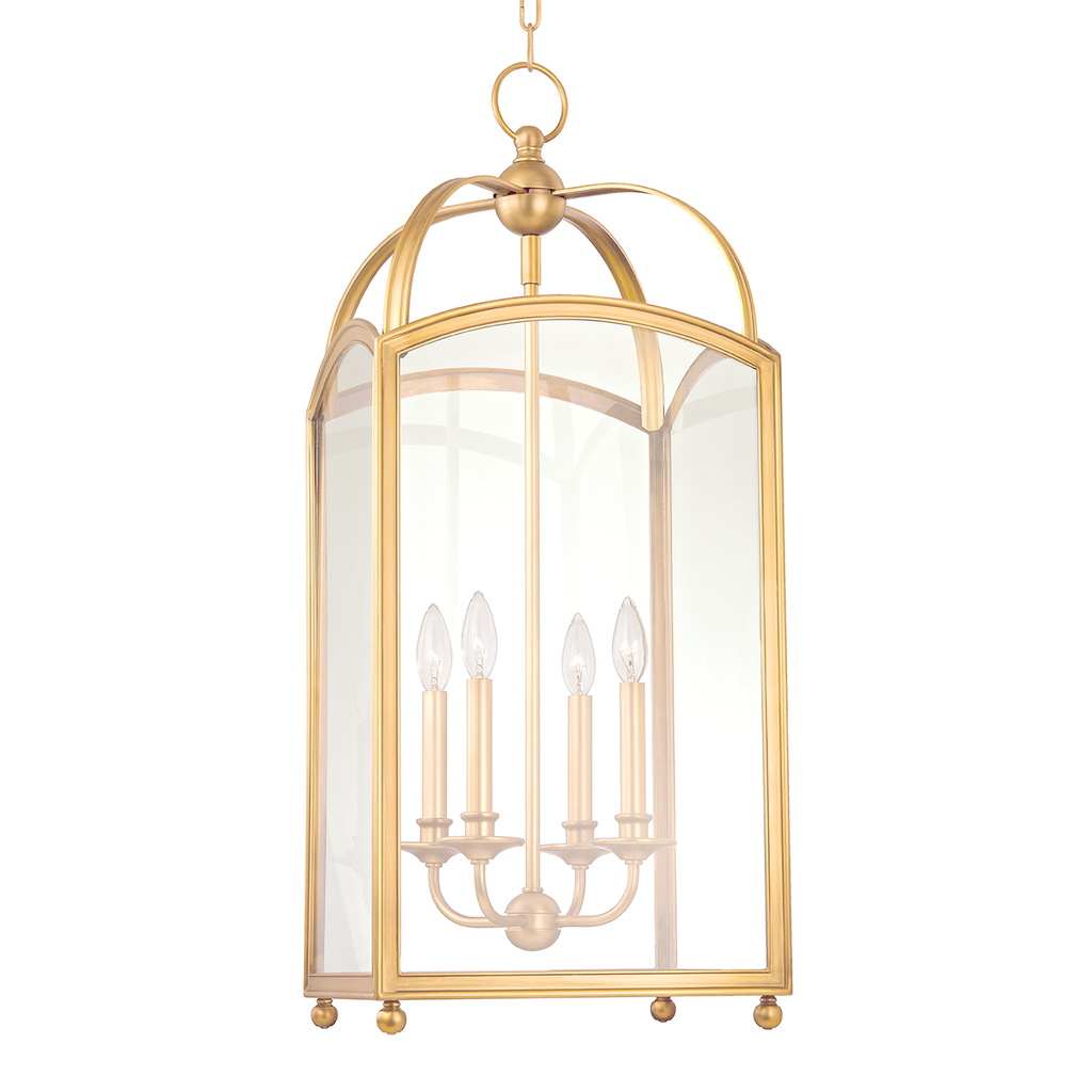 Millbrook Chandelier - Aged Brass