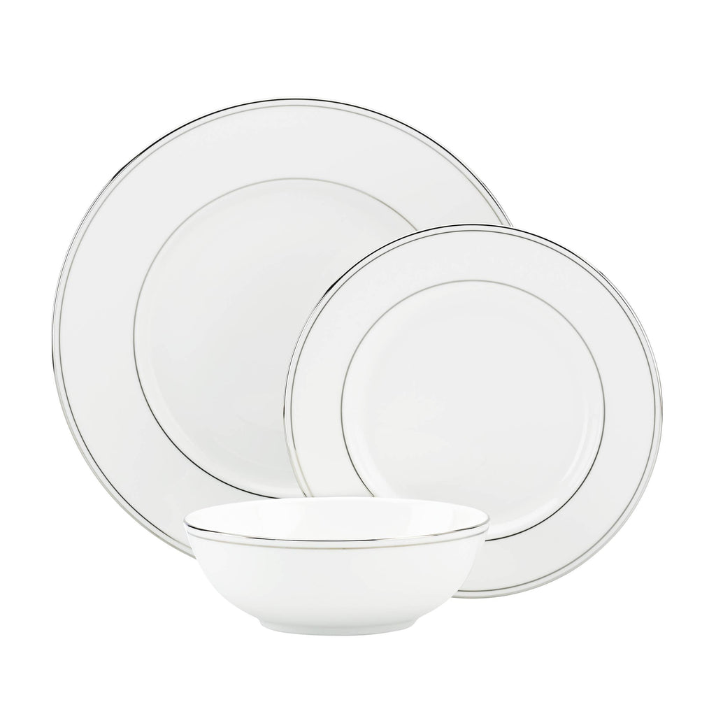 Federal Platinum 3 Piece Place Setting Boxed