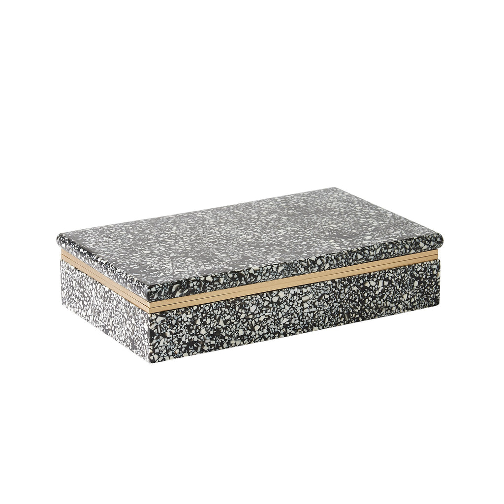 Terrazzo Box : Terrazzo Box (Large / Black/White)