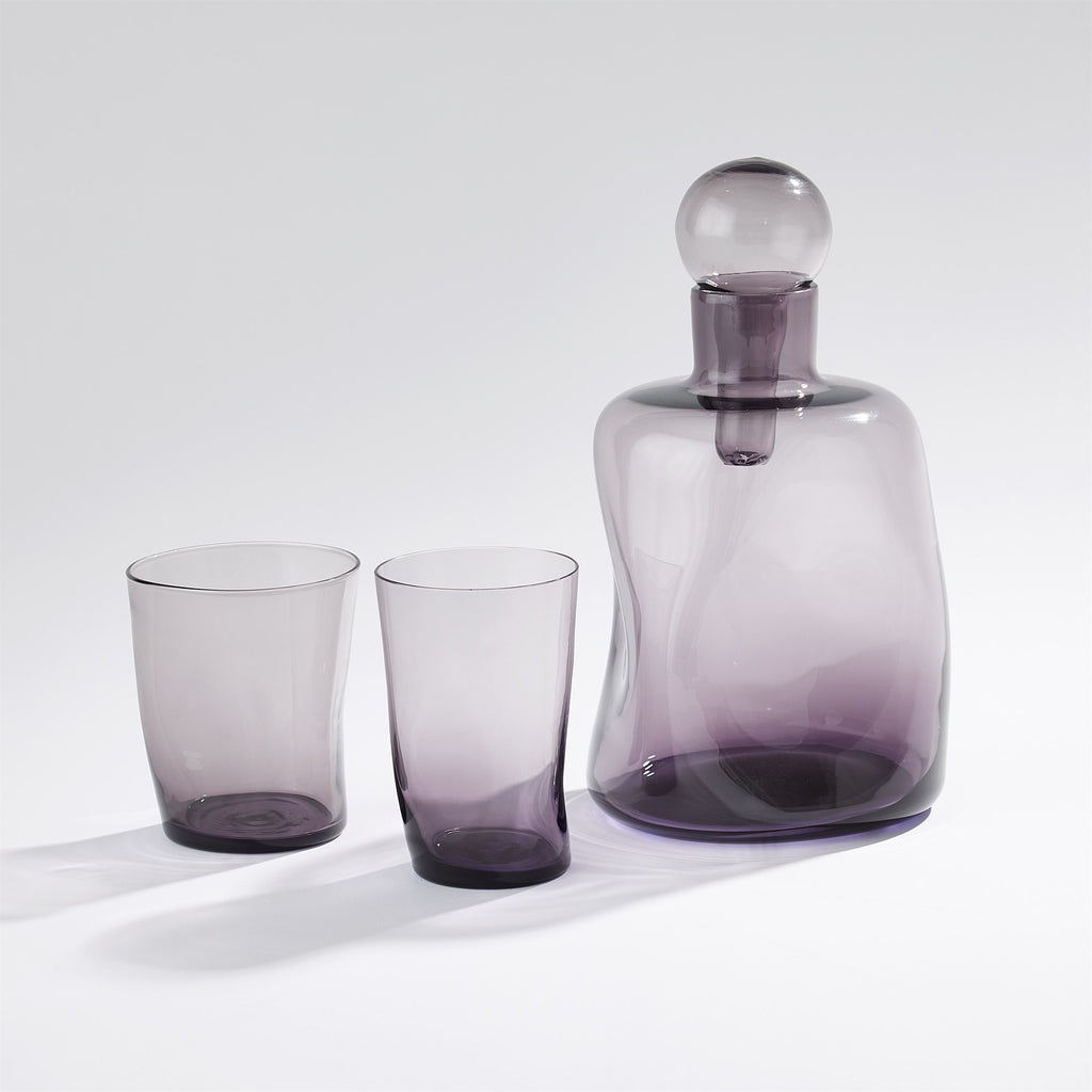 Pinched Decanter : Pinched Decanter (Short / Purple)