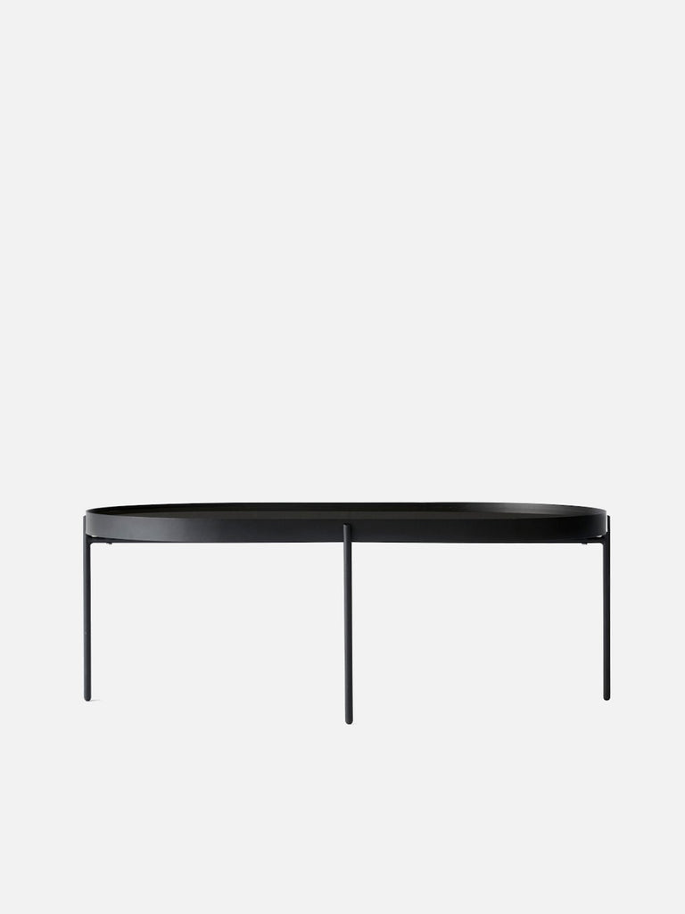 NoNo Table, Small, Beige Glass