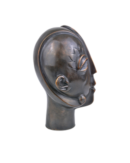 Cubist Head Bronze