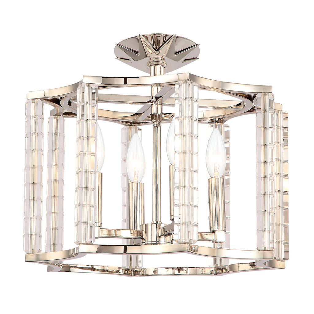 Carson 4 Light Semi Flush