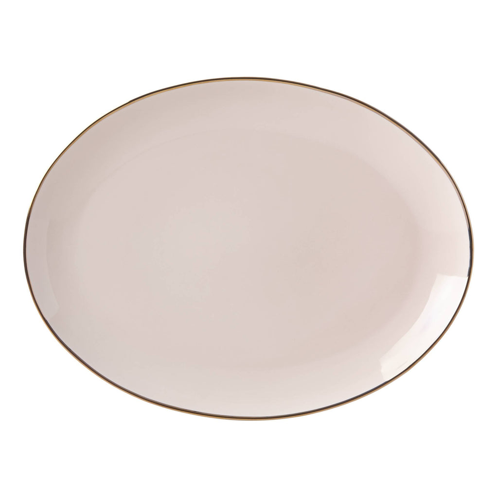 Trianna Blush Oval Platter