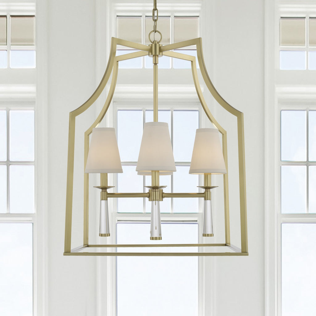 Baxter 4 Light Lantern Chandelier