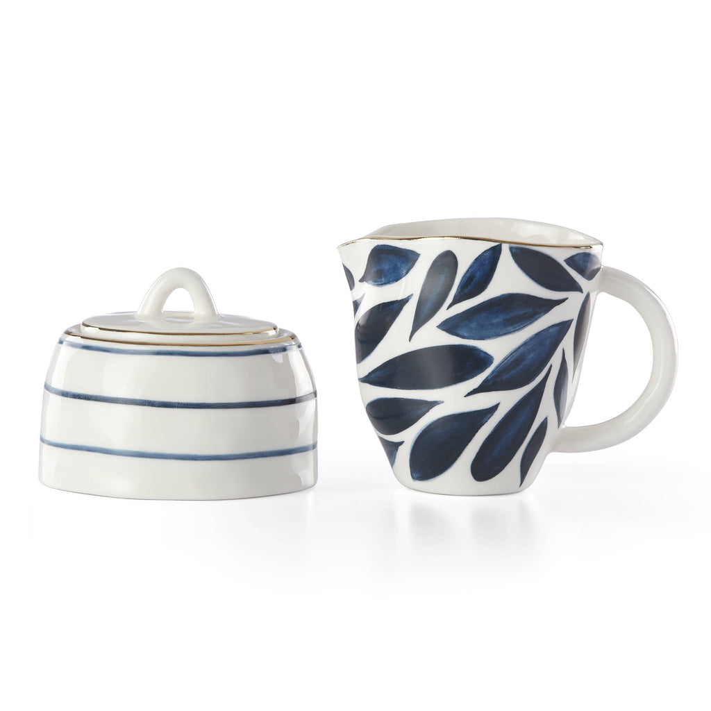 Blue Bay Creamer & Sugar Set