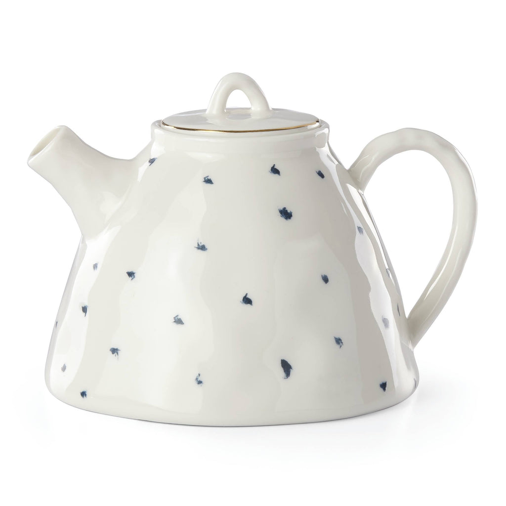 Blue Bay Dot Teapot