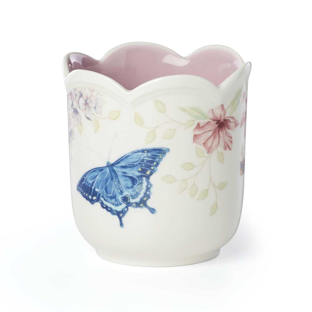Butterfly Meadow Filled Candle Purple