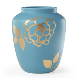 Sprig & Vine Gold Med Vase