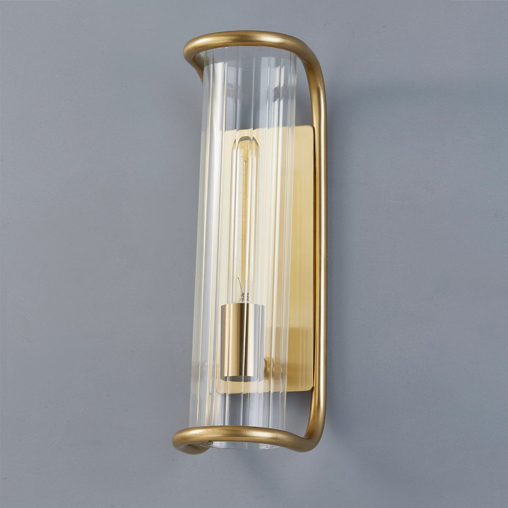 Fillmore Wall Sconce, Aged Brass