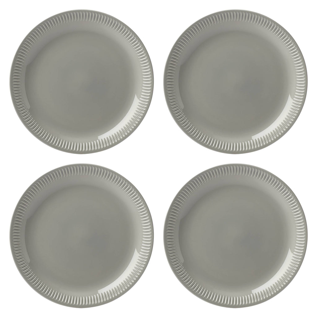 Profile Dinner Plate Grey Set of 4