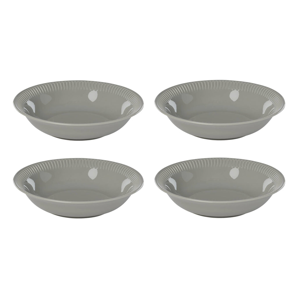 Profile Dinner/Pasta Bowl Grey Set of 4
