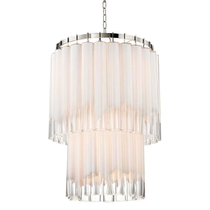 Tyrell Pendant 35" - Polished Nickel