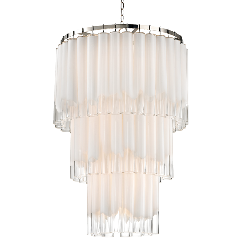 Tyrell Pendant 49" - Polished Nickel