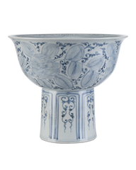 Ming Offering Pedestal Bowl