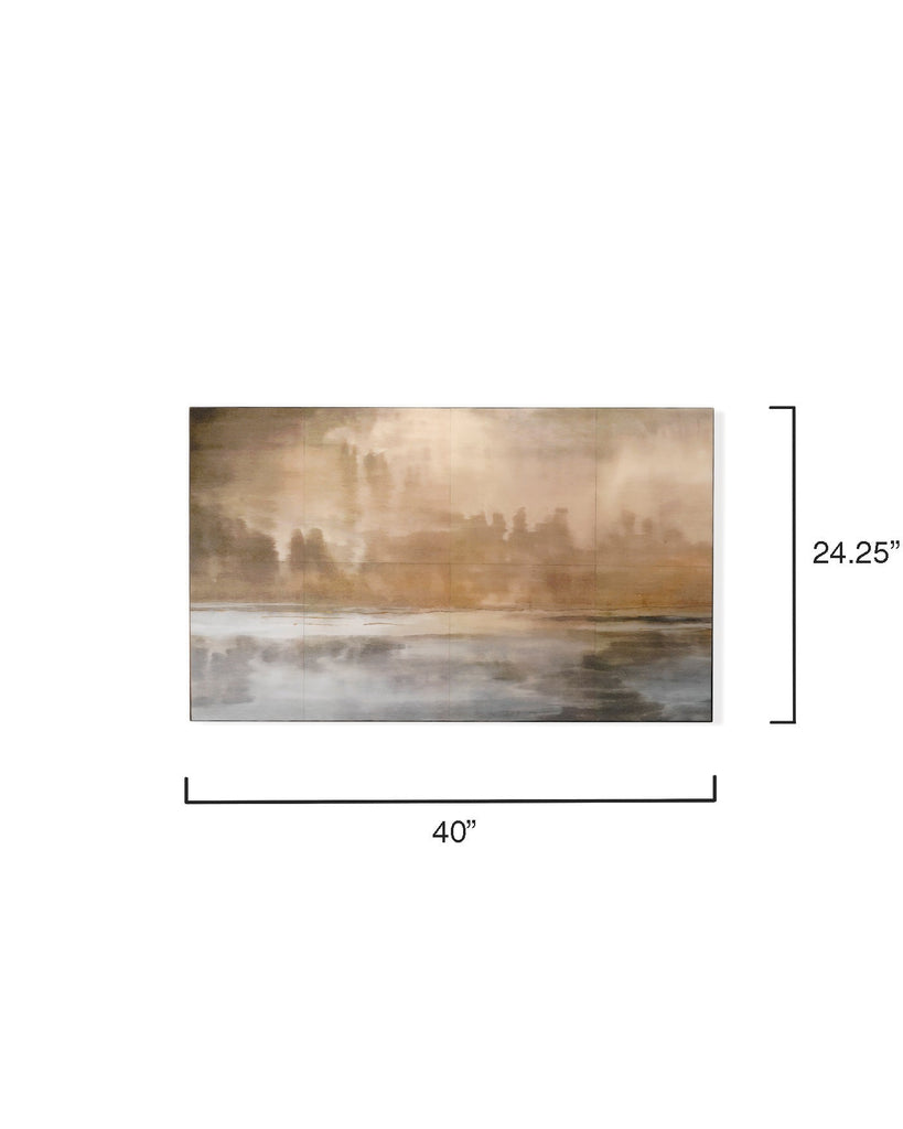 Cloudscape Wall Art-Taupe