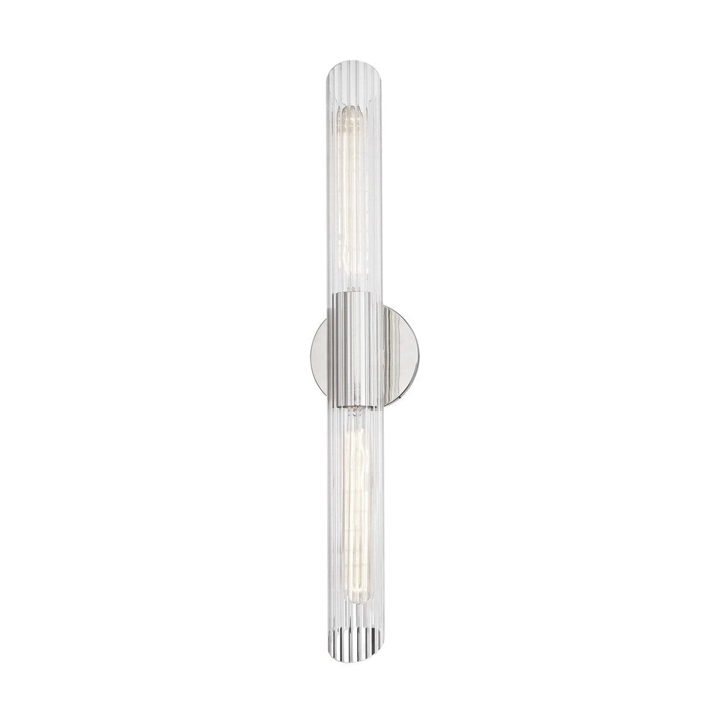 Cecily Wall Sconce 24" - Polished Nickel