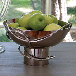 Twig Bowl, Nickel