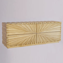 Linenfold Cabinet : Linenfold Cabinet (Brass)