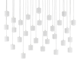 Dove 30-Light Multi-Drop Pendant