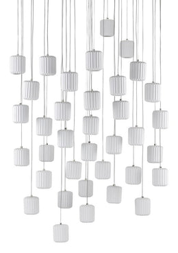 Dove 36-Light Multi-Drop Pendant