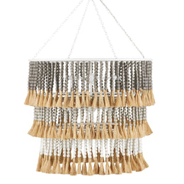 St. Barts Taupe Chandelier