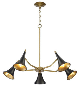 Clarion 5-Light Statement Modern Chandelier