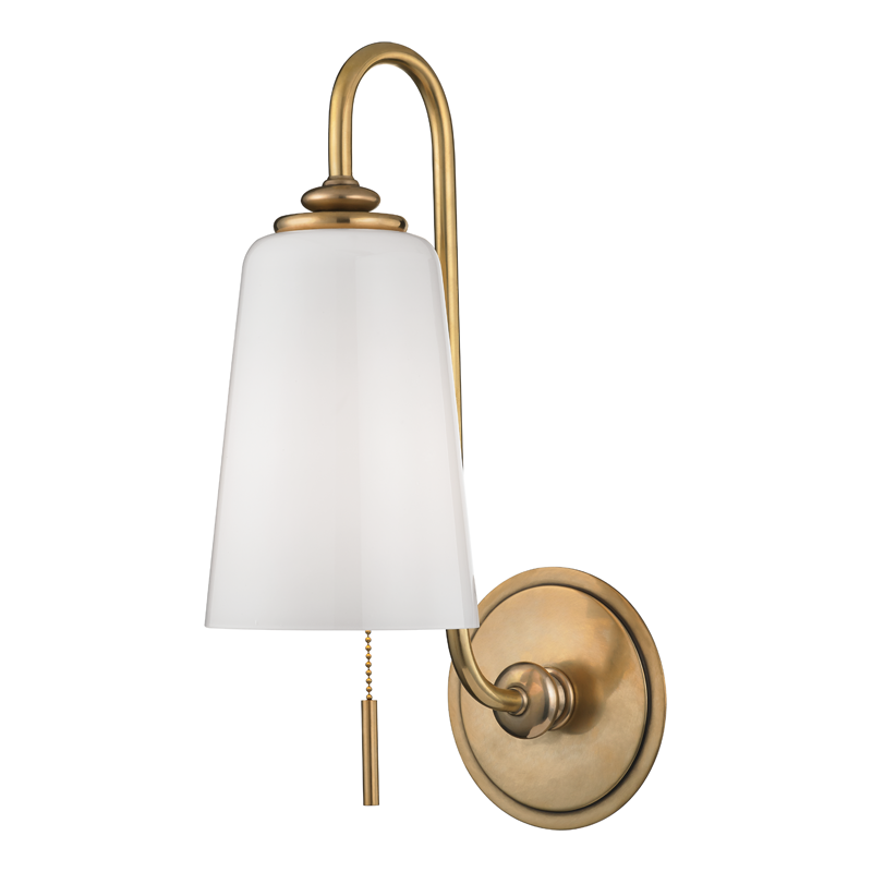 Glover Wall Sconce - Aged Brass