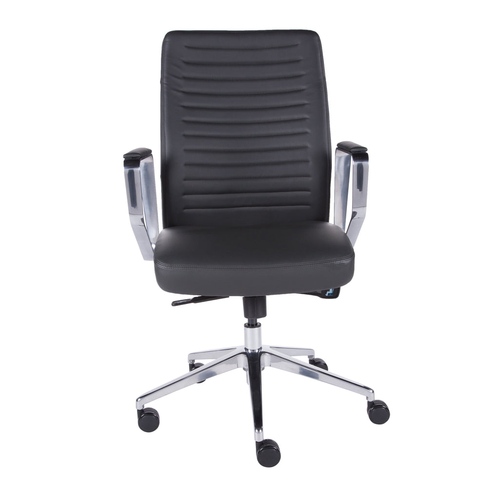 Emory Low Back Office Chair - Dark Grey
