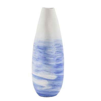 Vase Scott L Blue and White