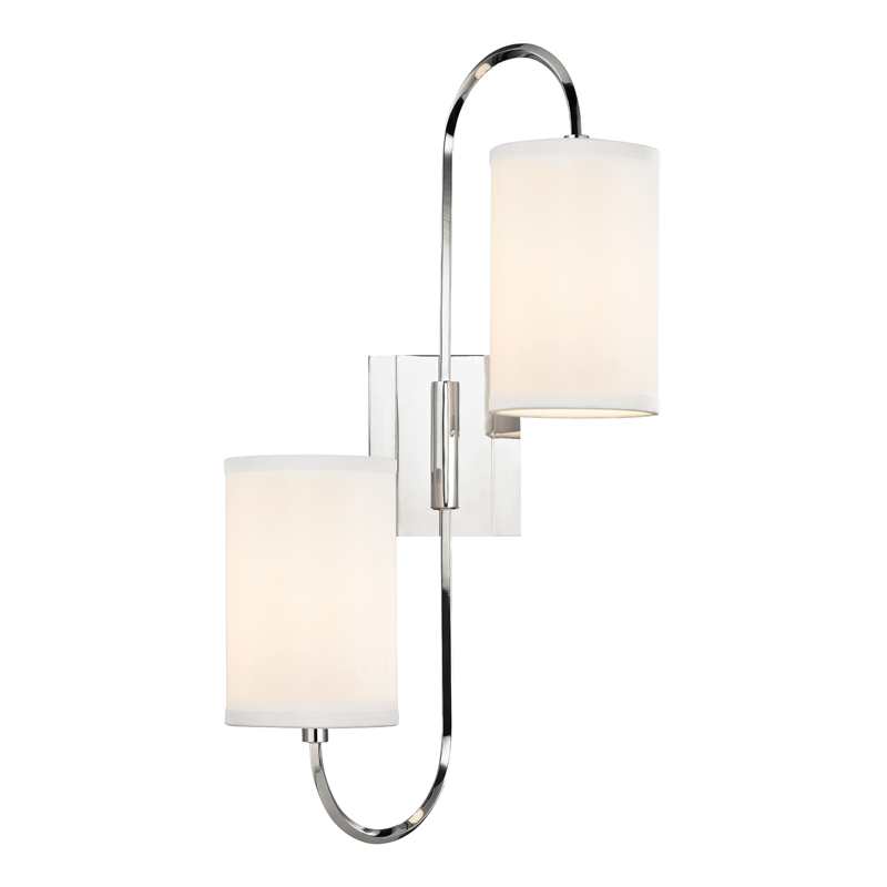 Junius Wall Sconce - Polished Nickel