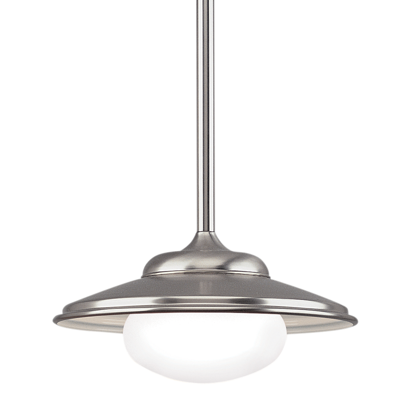 Independence Pendant 10" - Satin Nickel