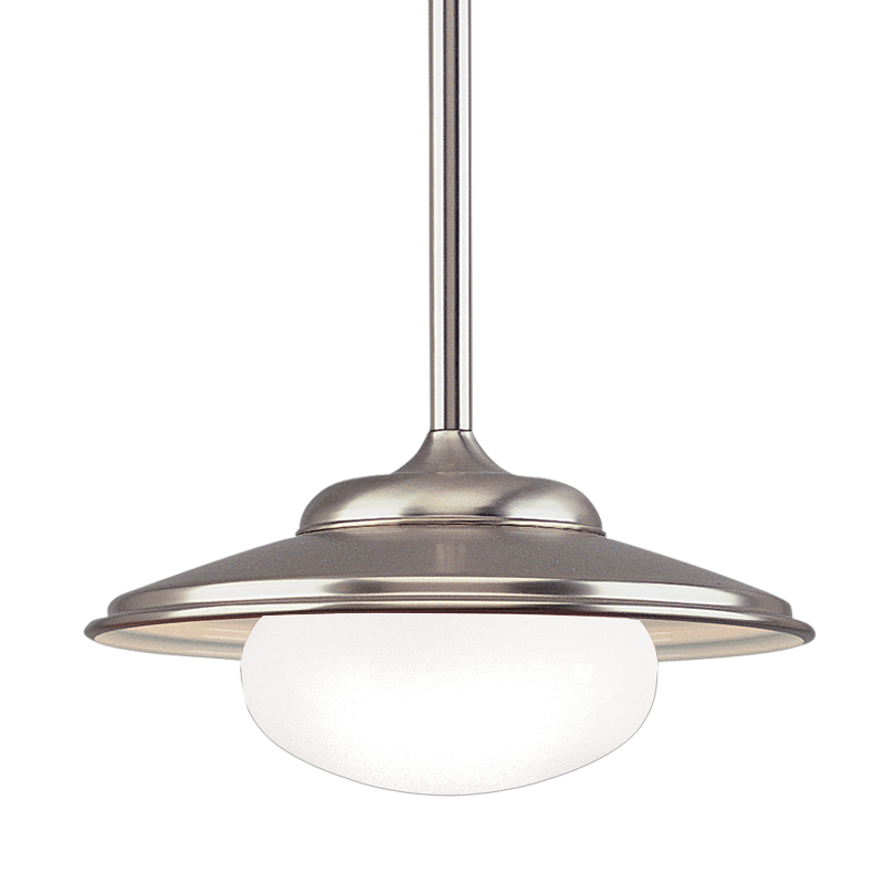 Independence Pendant 12" - Satin Nickel