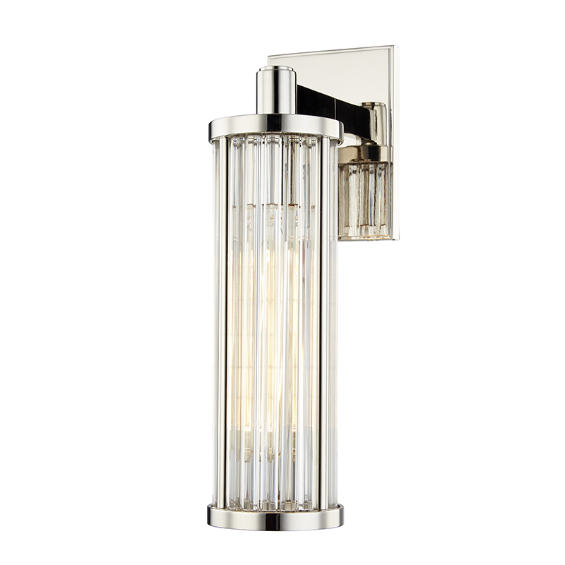 Marley Wall Sconce - Polished Nickel