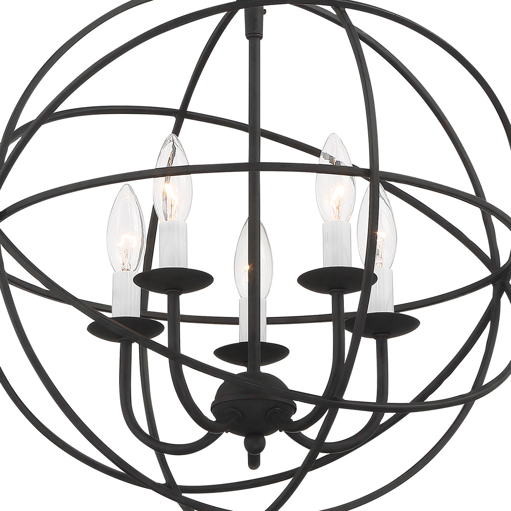 Solaris 5 Light Mini Chandelier