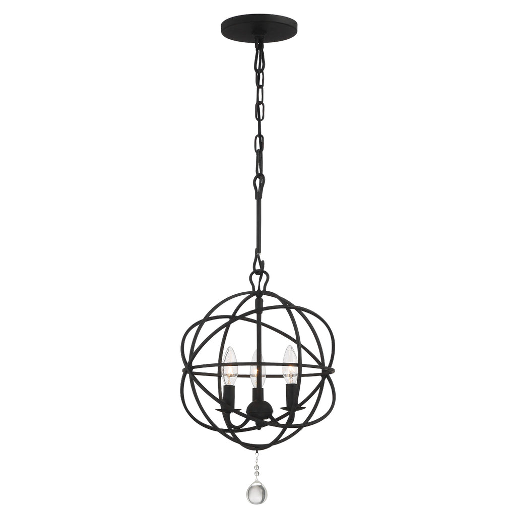 Solaris 3 Light Mini Chandelier