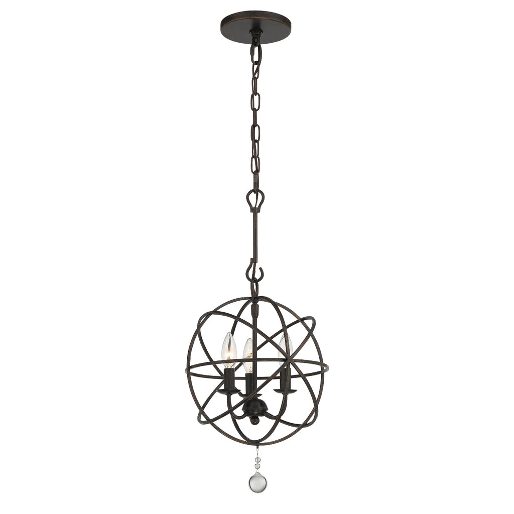 Solaris 3 Light Mini Chandelier