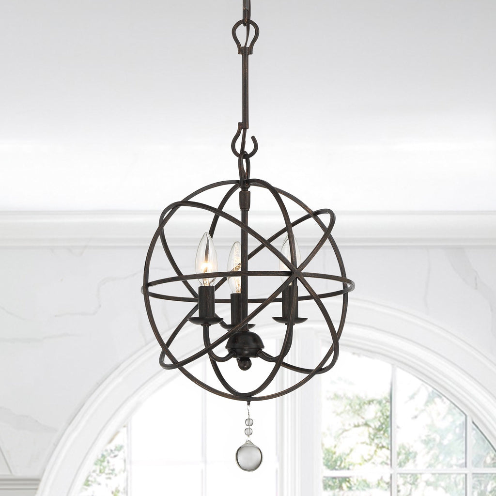 Solaris 3 Light Mini Chandelier