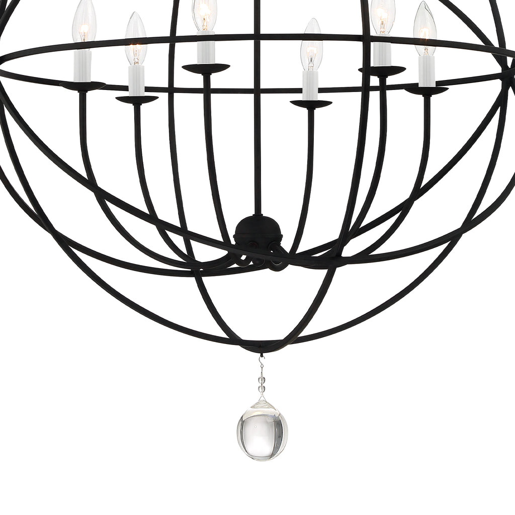 Solaris 6 Light Chandelier