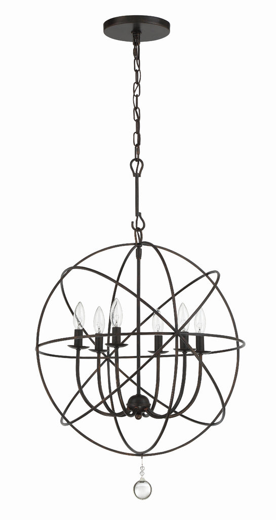 Solaris 6 Light Chandelier