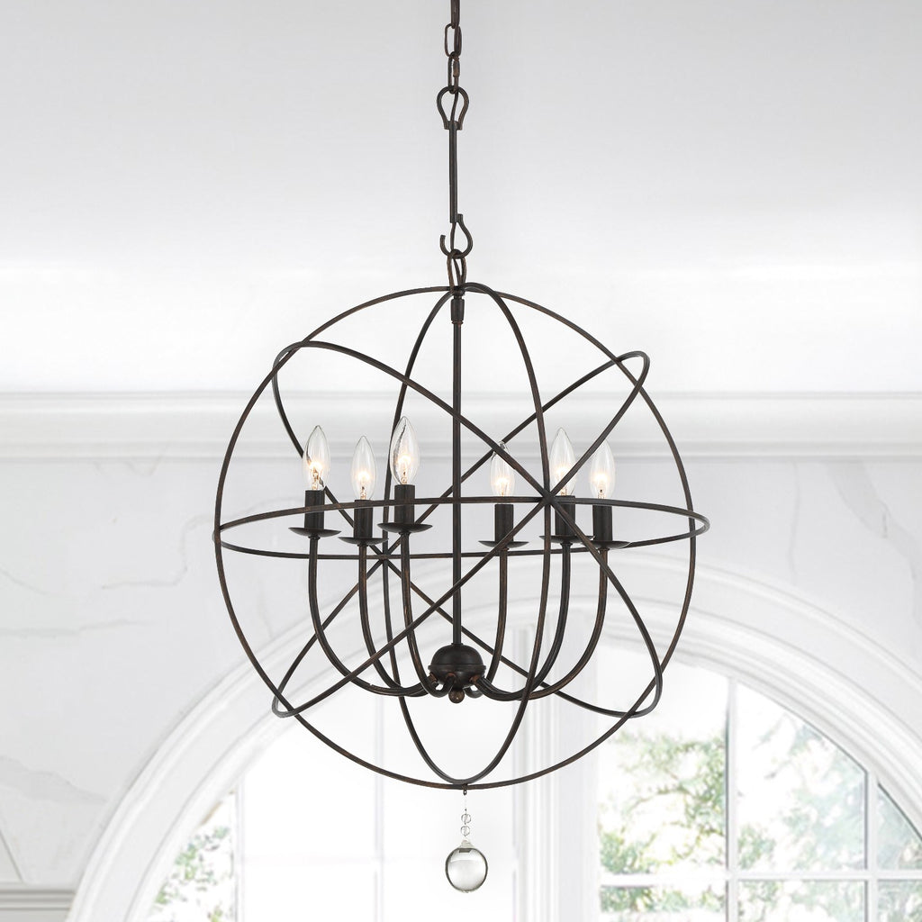 Solaris 6 Light Chandelier