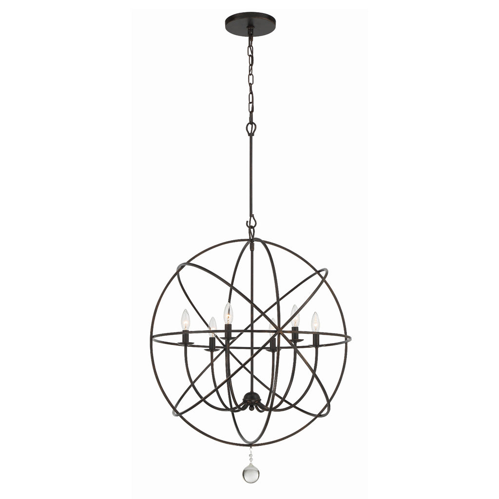 Solaris 6 Light Chandelier