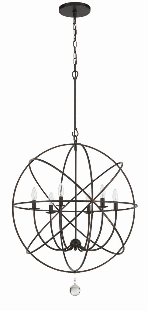 Solaris 6 Light Chandelier