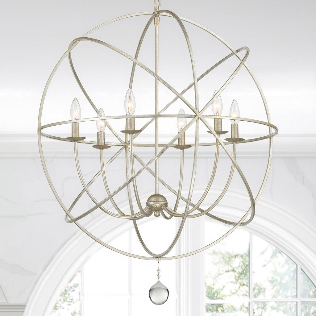 Solaris 6 Light Chandelier