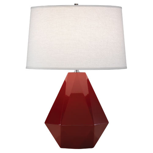 Oxblood Delta Table Lamp-Style Number 938