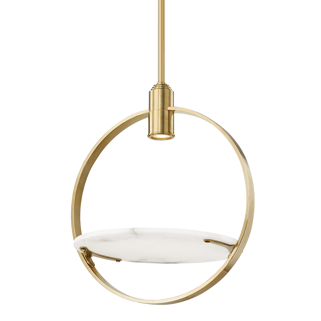 Dreyer Pendant - Aged Brass