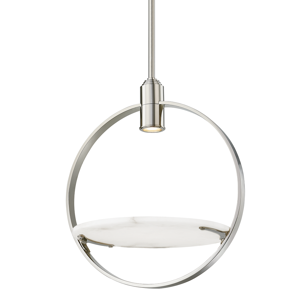 Dreyer Pendant - Polished Nickel