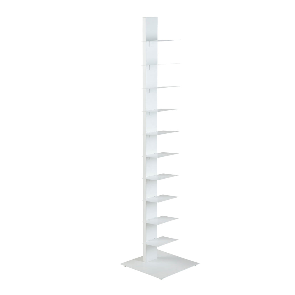 Sapiens 60-inch Bookcase Tower - White