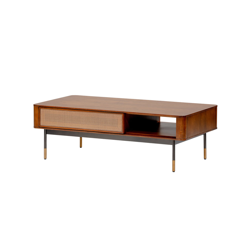 Miriam 47" Coffee Table - Brown