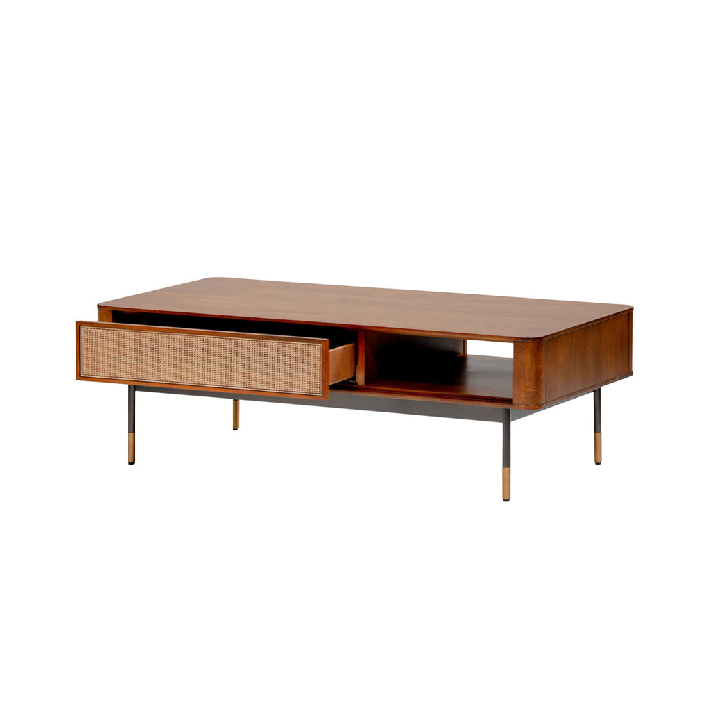 Miriam 47" Coffee Table - Brown